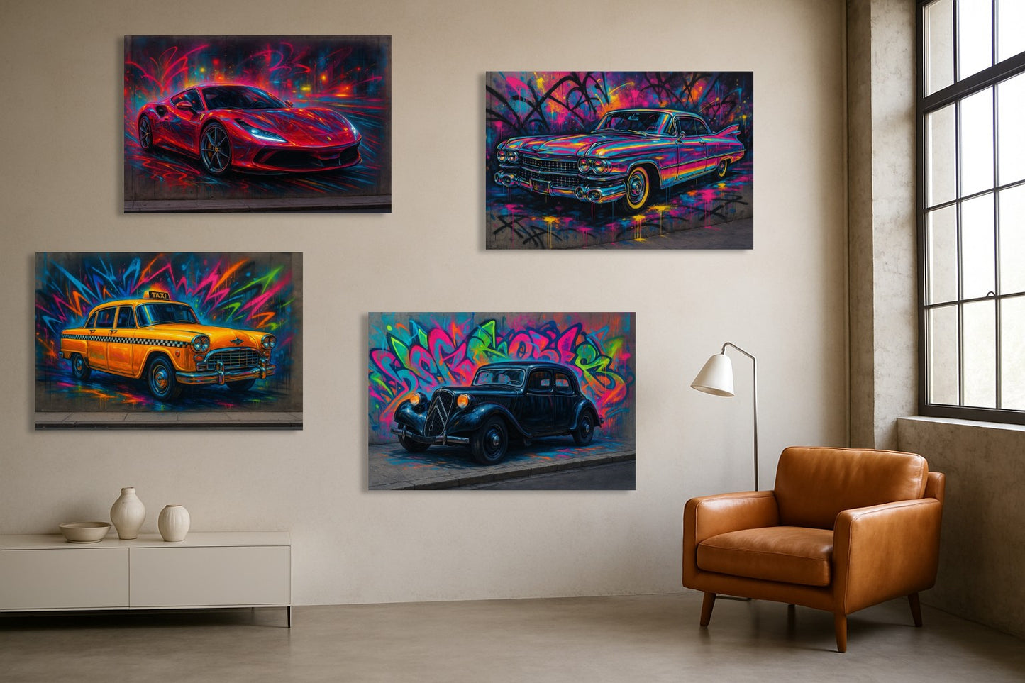 Ferrari Chromatique – Fureur Urbaine