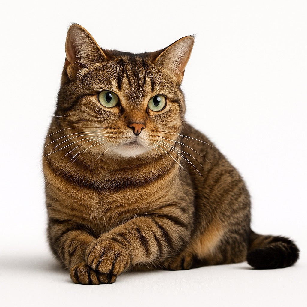 Féline Élégance — Portrait Naturel — Portrait sur-mesure