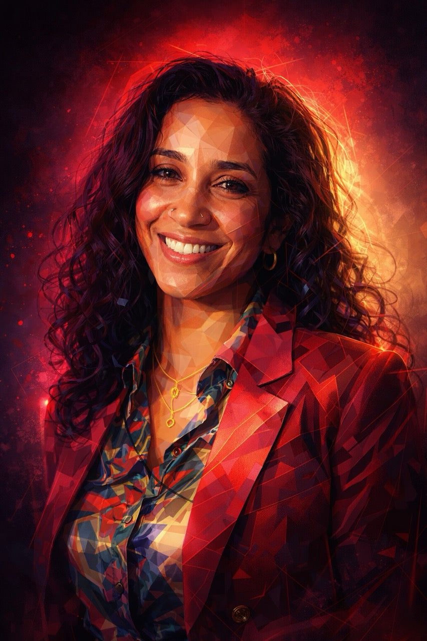 Multi-facettes — Portrait polygonal