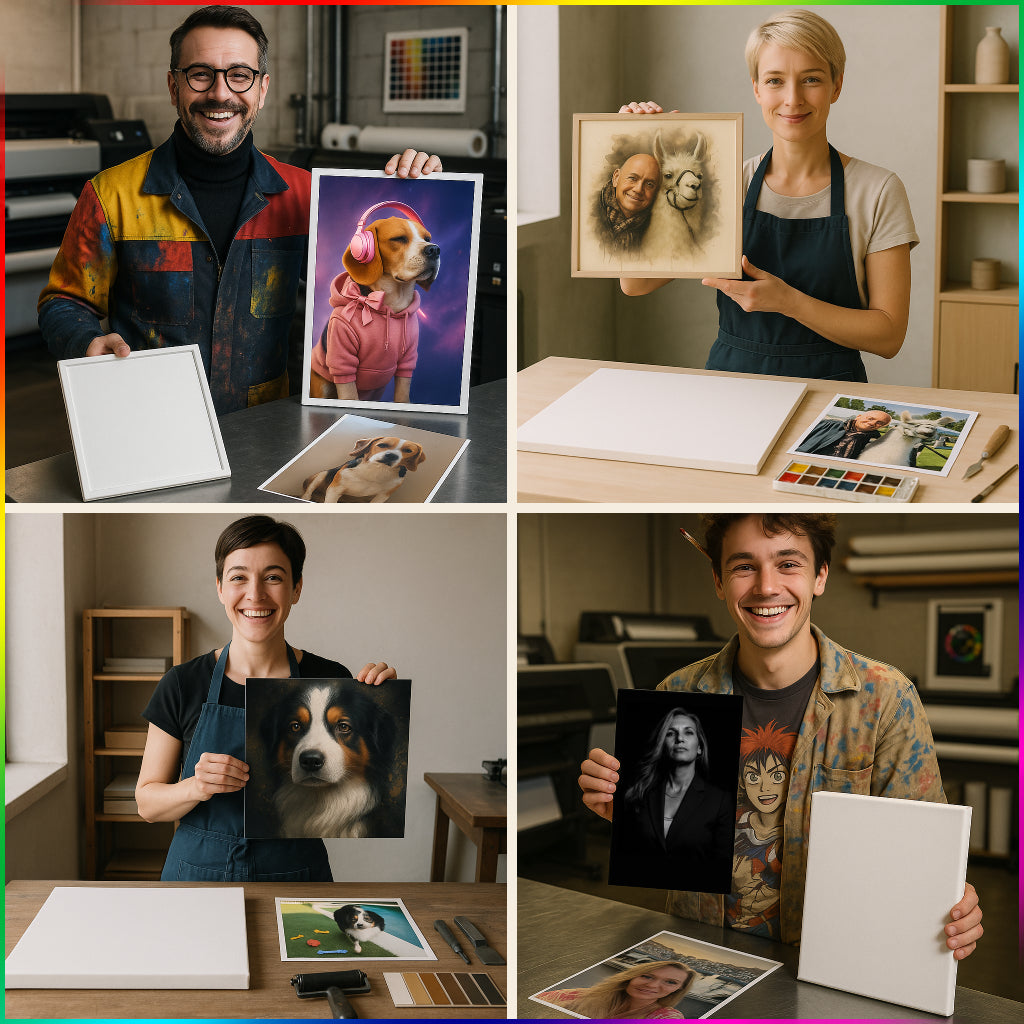 Personnalisation de votre toile