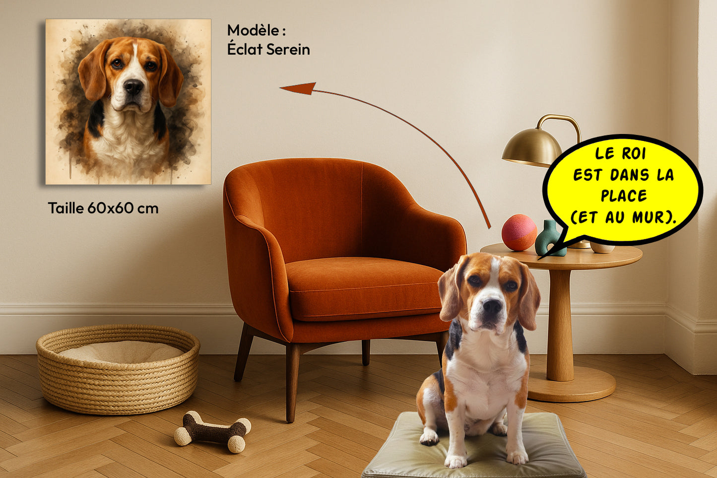 Éclat serein — Portrait sur-mesure