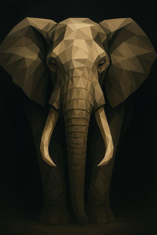 Éléphant des Origine — Géométrie sauvage