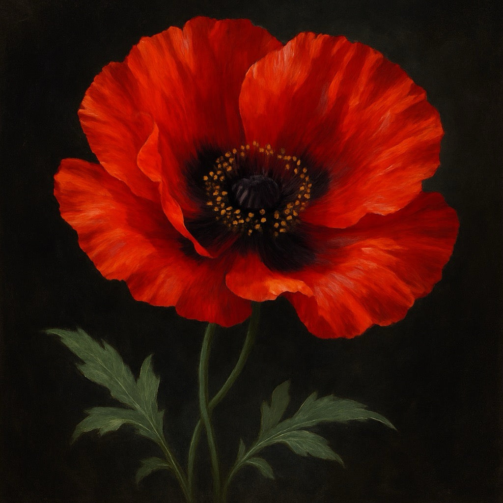 Flamme écarlate — Coquelicot ardent