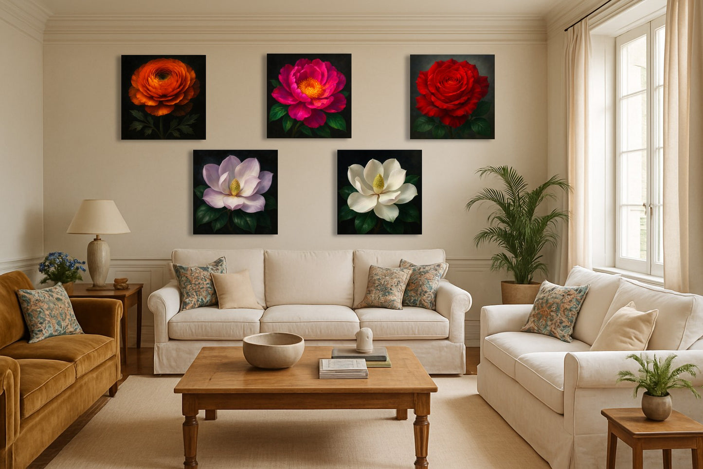 Pureté d’ivoire — Fleur de magnolia