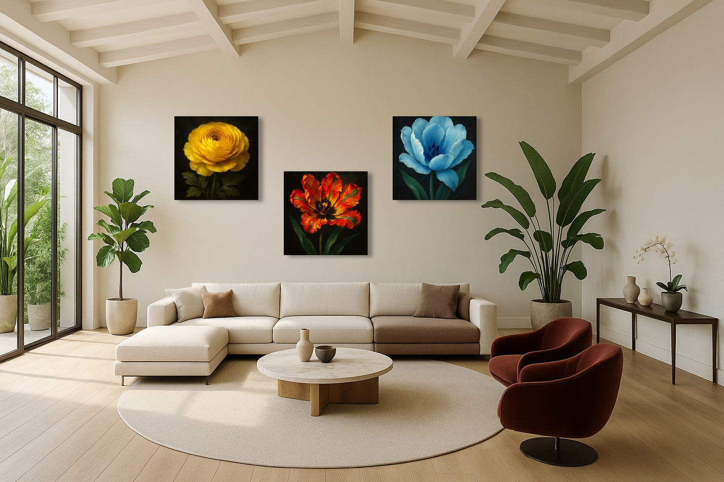 Flamme d’éclat — Tulipe perroquet