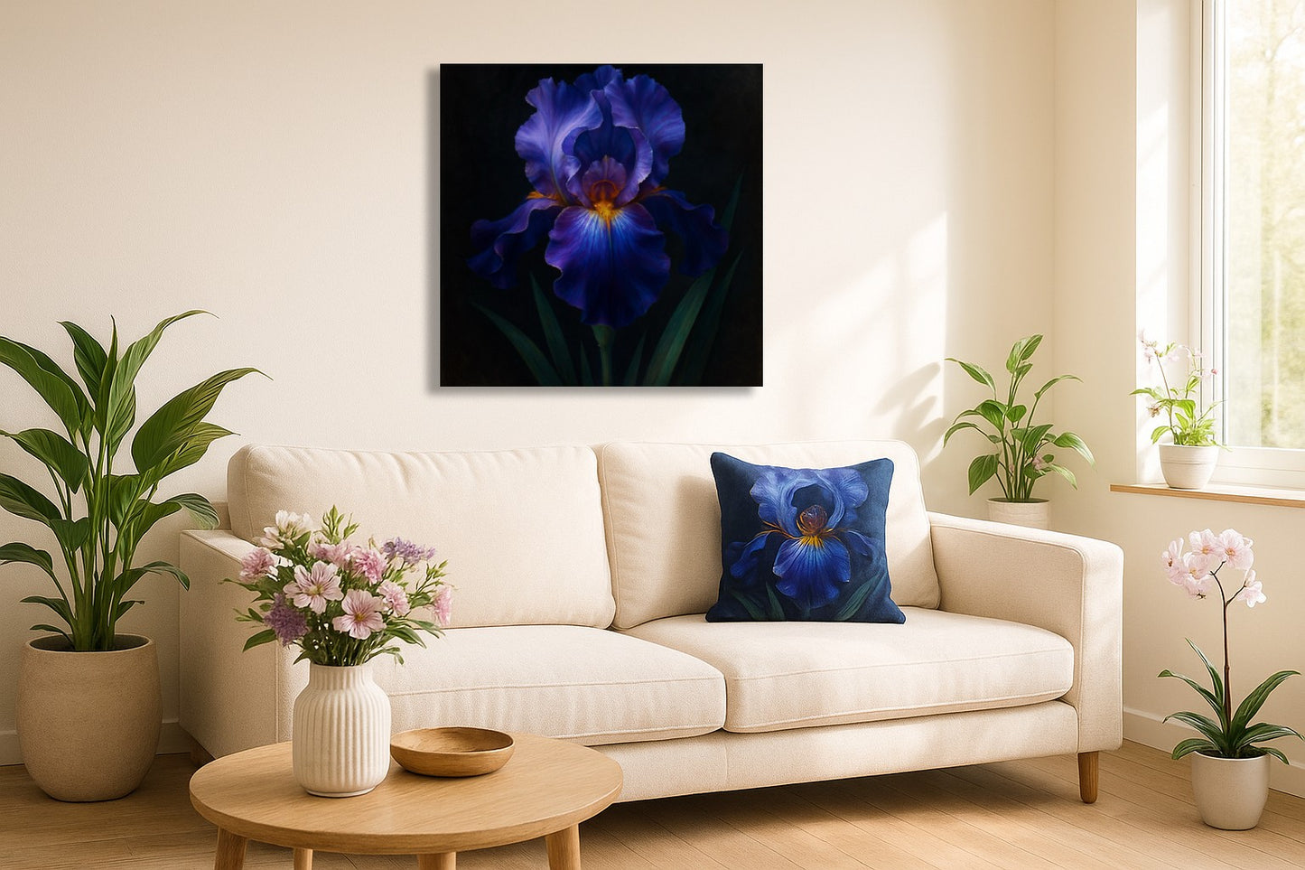 Éclat nocturne — Iris royal