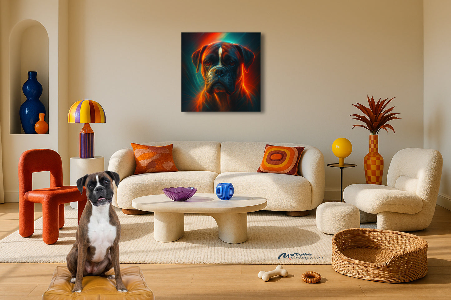 Aura — Portrait Lumineux — Portrait sur-mesure