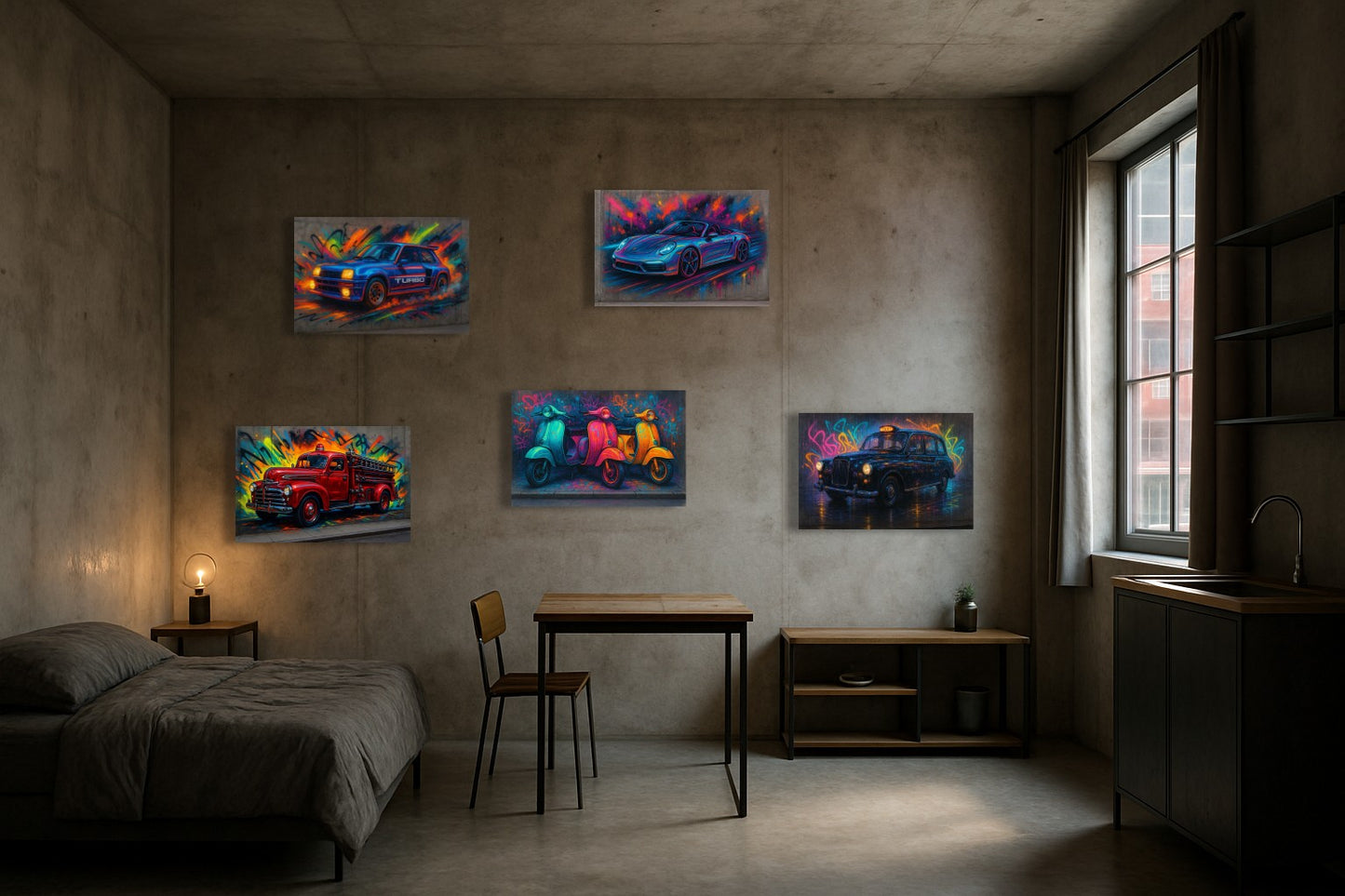 Élégance Porsche — Street art