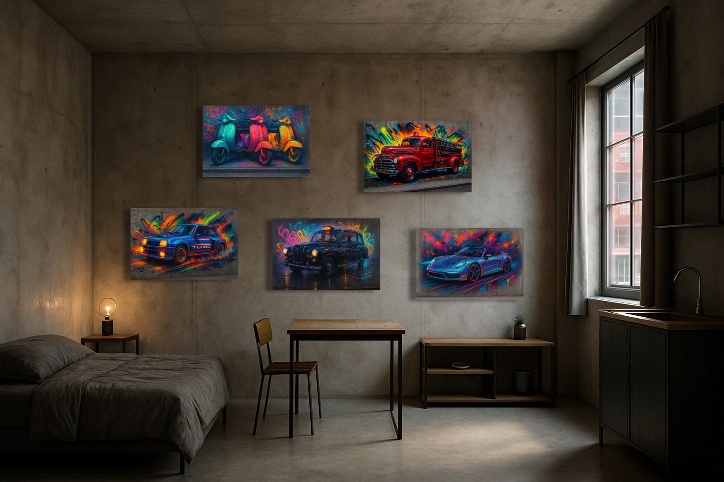 Taxi sous la pluie — London Story