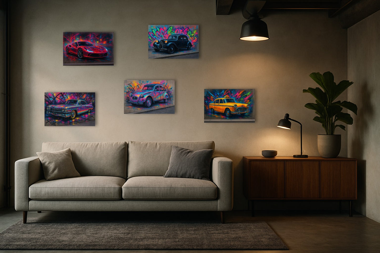 Neon Cadillac — Totem Urbain