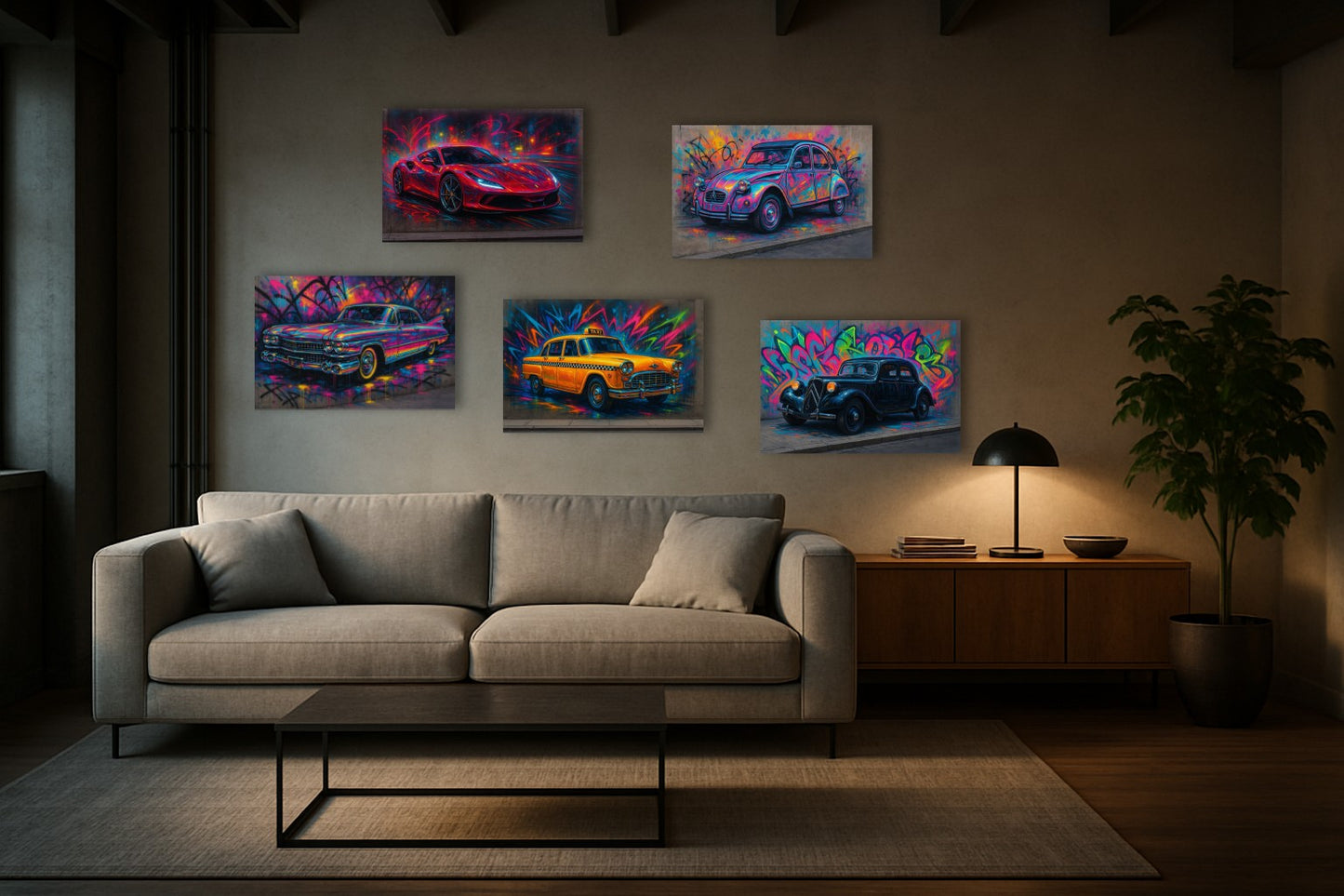 Ferrari Chromatique – Fureur Urbaine