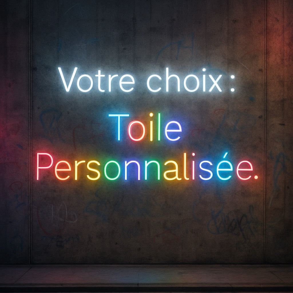 Toile personnalisée