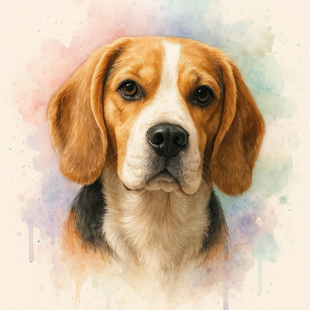 Portrait Canin Poétique — Portrait sur-mesure