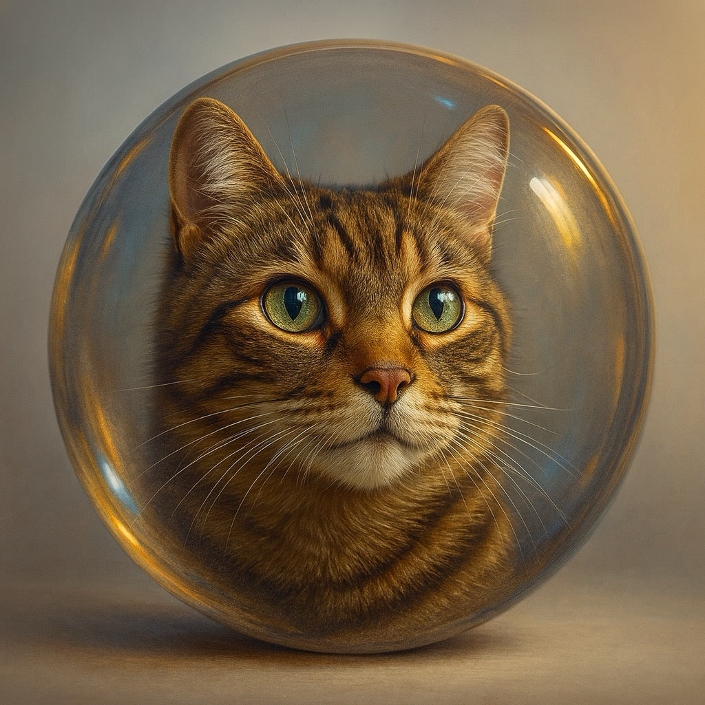 Essence Féline — Bulle Dorée — Portrait sur-mesure