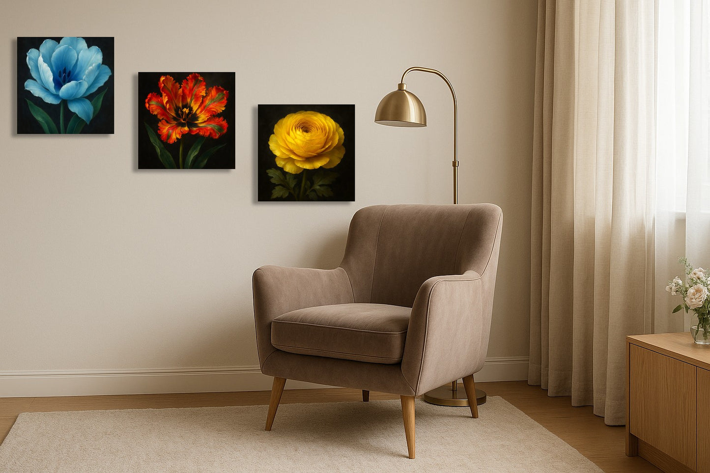 Flamme d’éclat — Tulipe perroquet