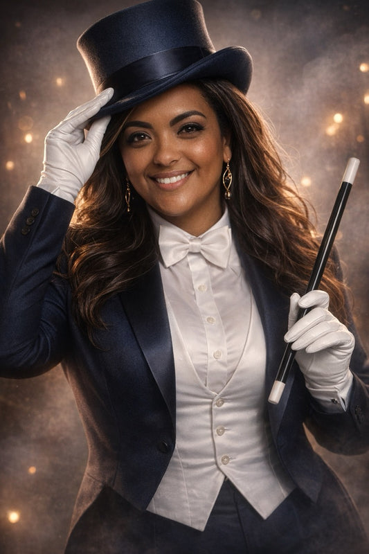 Magicienne à la baguette — Portrait cinématique