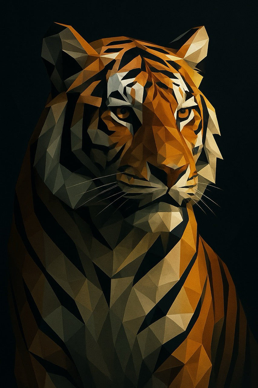 Tigre solaire — Géométrie sauvage