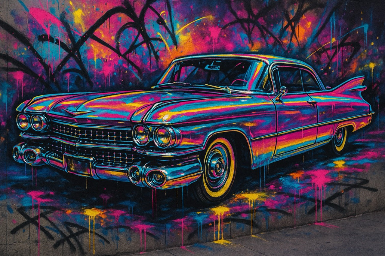 Neon Cadillac — Totem Urbain