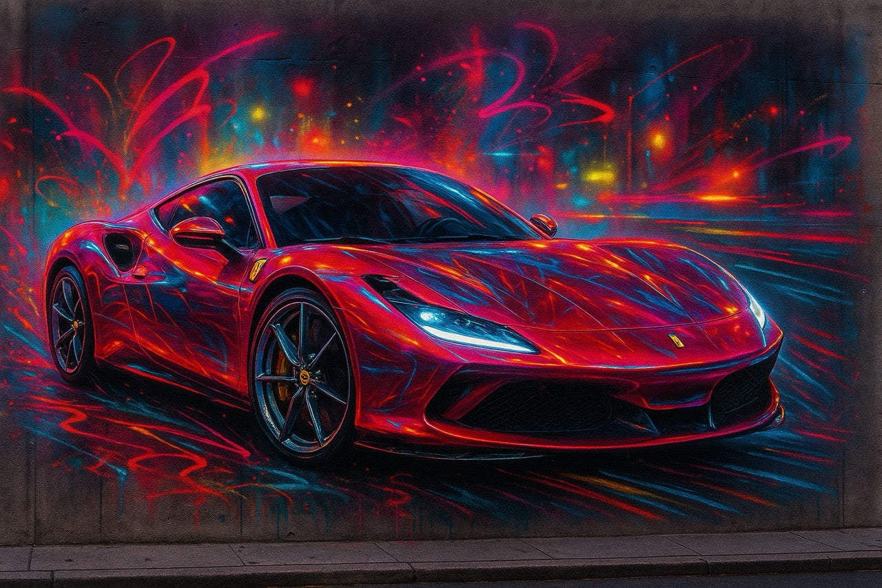 Ferrari Chromatique – Fureur Urbaine