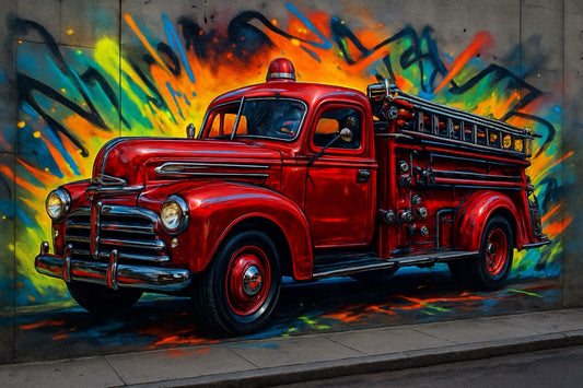 Au feu les pompiers — Street vintage