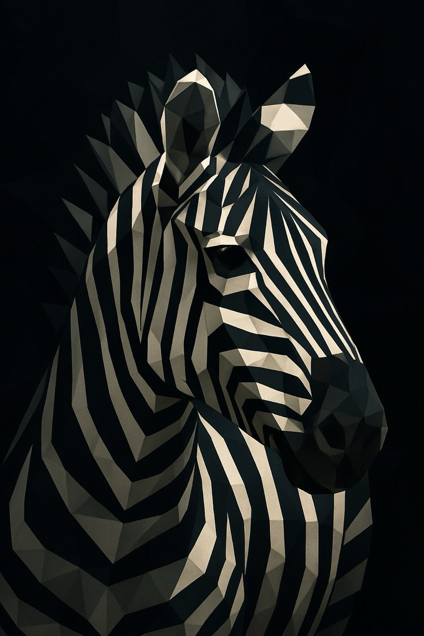 Zèbre facetté — Contrastes sauvages
